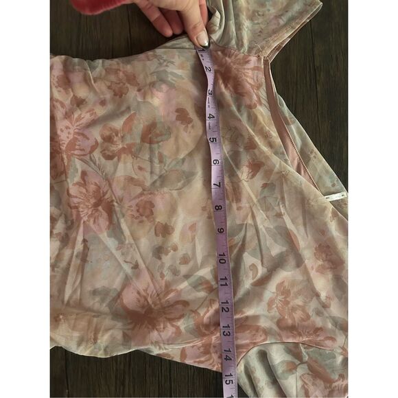 Free People Chloe One-Shoulder Long Sleeve Minidress Size S Asymmetrical Whimsy - Picture 15 of 16